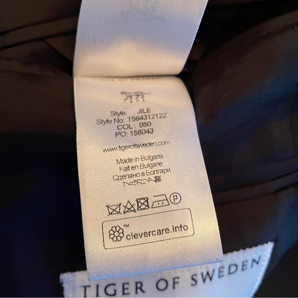 Tiger Of Sweden Jile Blazer Black - Picture 4 of 8